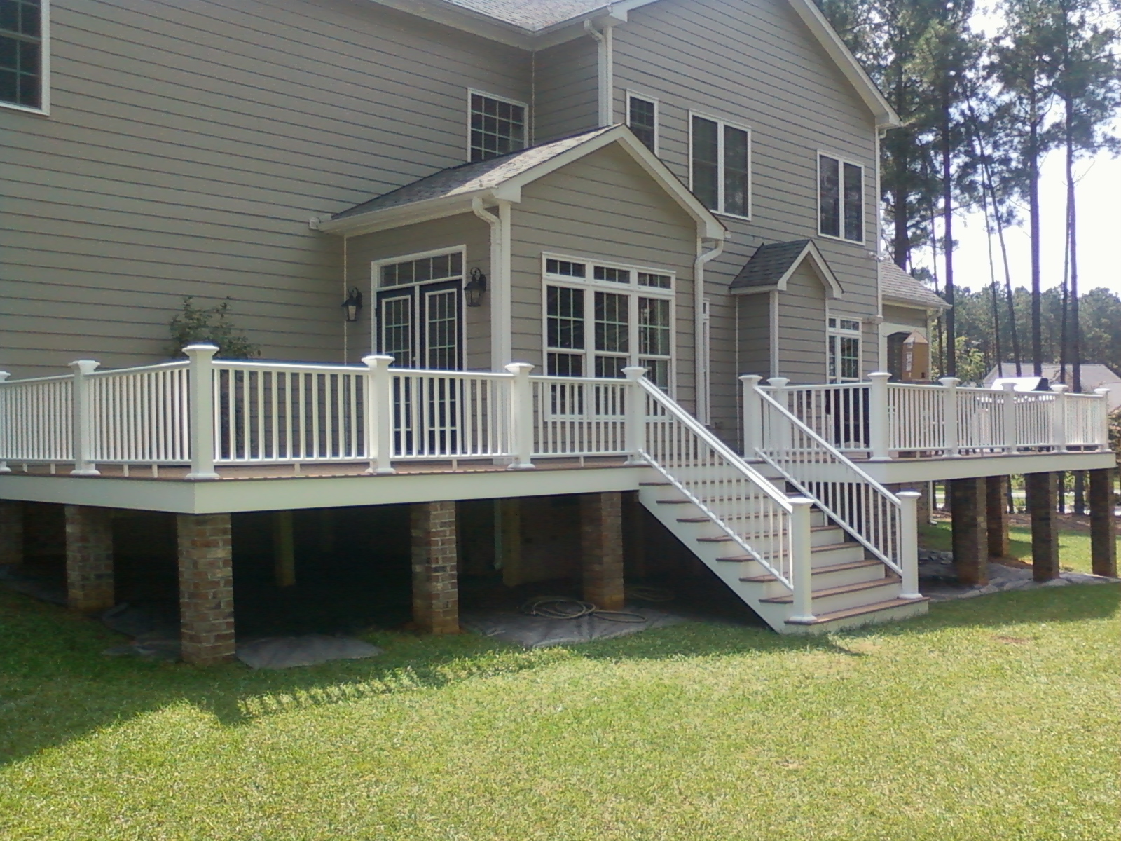 Full Rear Deck Add A Deck