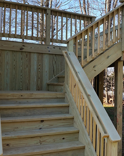 Pressure Treated Deck – Add A Deck